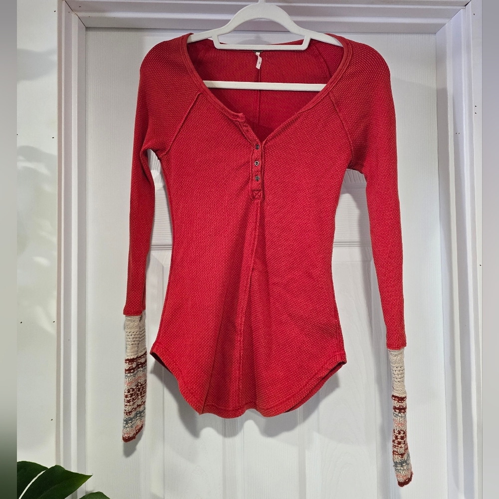 Free People Henley Shirt